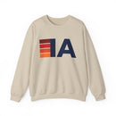 Iowa Retro Sweatshirt | Retro Stripes Iowa-2