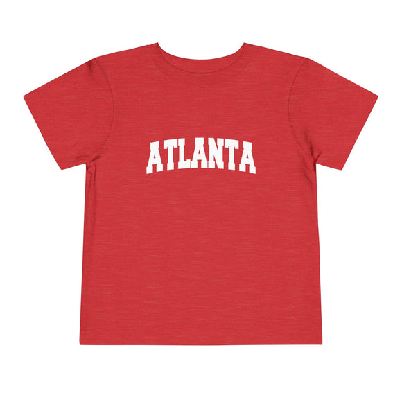 Atlanta, Georgia Toddler Graphic Tee - Kids Atlanta Vacation T-Shirt