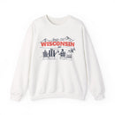 Wisconsin Sweatshirt Après-Ski Crewneck - Mountain Ski Lodge Design-5