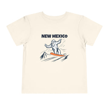 New Mexico Yeti Snowboard Toddler Tee
