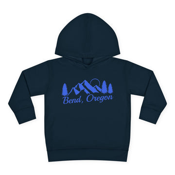 Buy navy Bend, Oregon Toddler Hoodie - Unisex Mountain Bend Pullover Sweatshirt, Kids Hooded Jumper, Oregon Souvenir