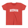 Bozeman, Montana Youth Graphic Tee - Kids Bozeman T Shirt