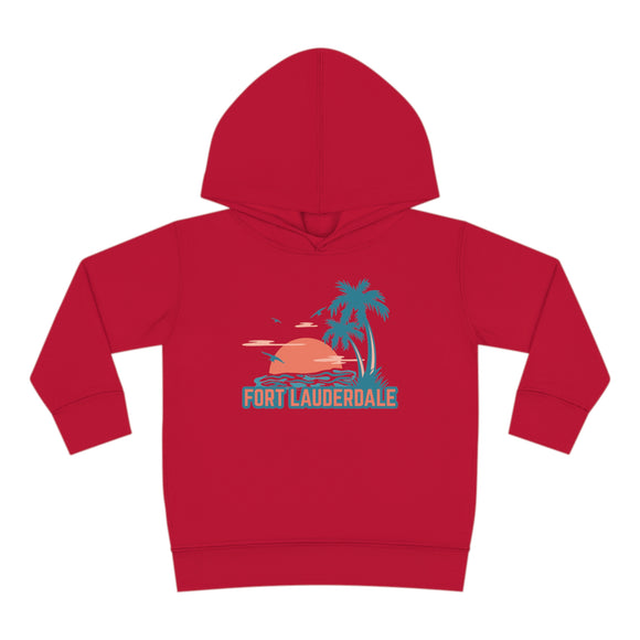 Fort Lauderdale, Florida Toddler Hoodie - Unisex Fort Lauderdale Toddler Sweatshirt