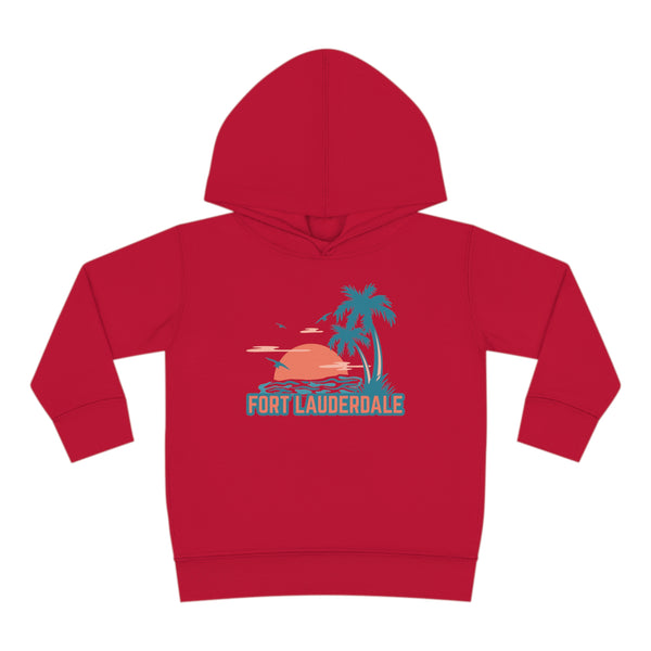 Fort Lauderdale, Florida Toddler Hoodie - Unisex Fort Lauderdale Toddler Sweatshirt