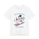 Breckenridge, Colorado T Shirt - Ski Snowman Graphic Tee-1