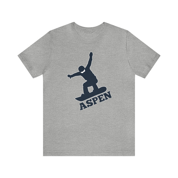 Aspen, Colorado T-Shirt - Snowboard Unisex Aspen Shirt