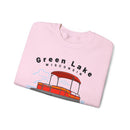 Green Lake, Wisconsin Sweatshirt - Pontoon Boat Sweatshirt-19