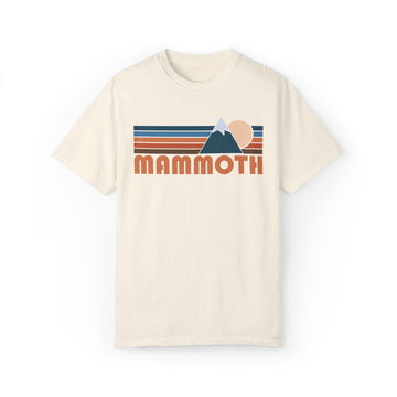 Mammoth, California Graphic Tee, Comfort Colors Retro Unisex Mammoth T shirt, Mountain Adventure Shirt - 0