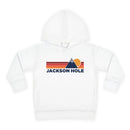 Jackson Hole, Wyoming Toddler Hoodie - Unisex Mountain Jackson Hole Pullover Sweatshirt, Kids Hooded Jumper, Wyoming Souvenir-1