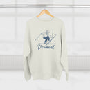 Premium Vermont Vintage Snow Ski Sweatshirt-12