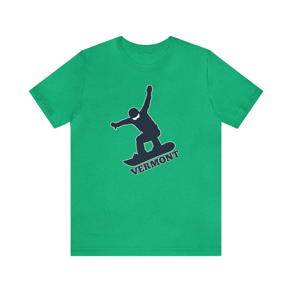 Vermont T-Shirt - Snowboard Unisex Vermont Shirt