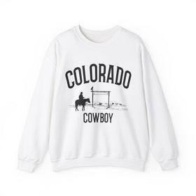 Colorado Sweatshirt - Mountain Cowboy Graphic Crewneck