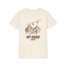 Mt Hood, Oregon Youth T-Shirt — Vintage Gondola Ski Mountain Tee-1