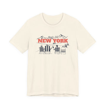 New York Après-ski T-Shirt - Vintage Mountain Graphic Tee