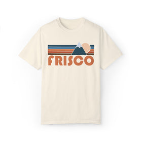 Frisco, Colorado Graphic Tee, Comfort Colors Retro Unisex Frisco T shirt, Mountain Adventure Shirt - 0