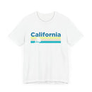 California T Shirt - Sailboat Graphic California Tee-6