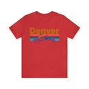 Denver, Colorado Shirt - Mountain Sunset Unisex Denver T-Shirt-5