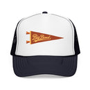 Big Bend National Park Pennant Trucker Hat — Vintage Foam Mesh Cap-1