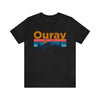 Ouray, Colorado Shirt - Mountain Sunset Unisex Ouray T-Shirt