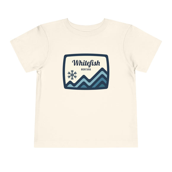 Whitefish, Montana Toddler T-Shirt — Mountain Tee