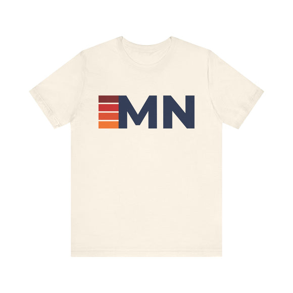 Minnesota Retro Stripes T-Shirt | Minnesota State Tee