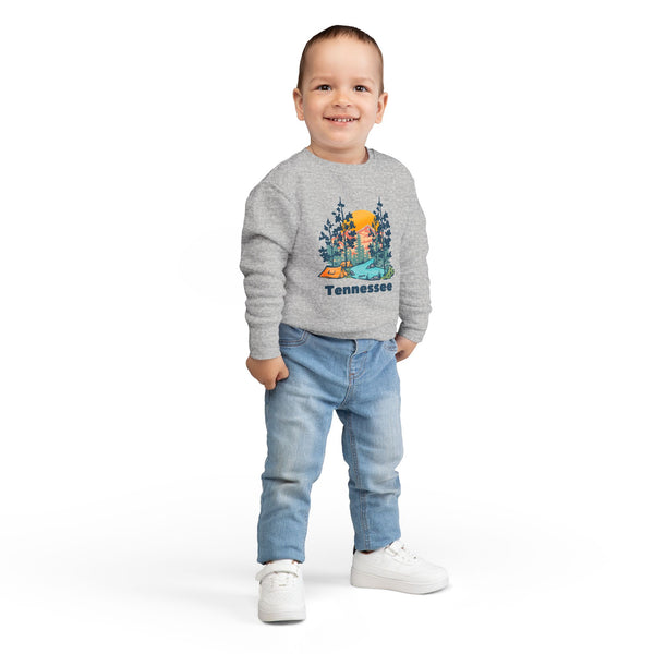 Tennessee Toddler Sweatshirt - Tennessee Toddler Crewneck Sweatshirt