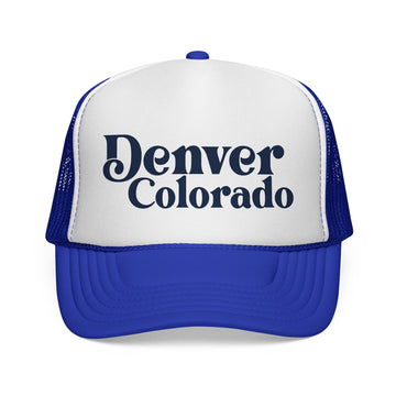 Buy royal Denver, Colorado Retro Trucker Hat
