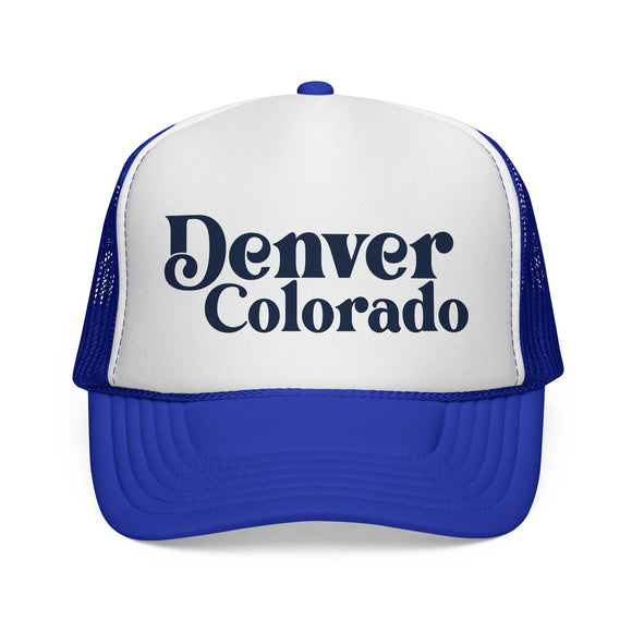 Denver, Colorado Retro Trucker Hat