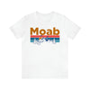 Moab, Utah Shirt - Mountain Sunset Unisex Moab T-Shirt