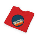 Portland, Oregon Toddler Sweatshirt - Retro Portland Toddler Crewneck Sweatshirt-15