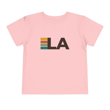 Buy pink Los Angeles, California Toddler Tee - LA Kids T Shirt
