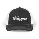 Wisconsin Snapback Trucker Cap - Embroidered Wisconsin Hat-2