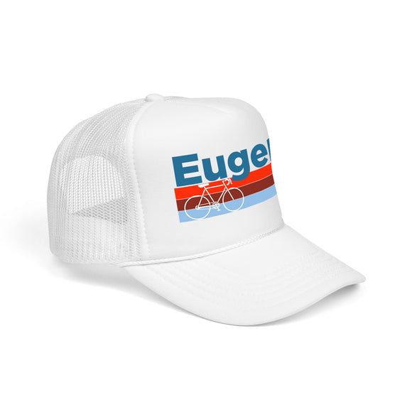 Eugene, Oregon Trucker Hat - Foam Eugene Bike Cap