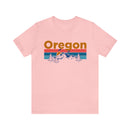 Oregon T-Shirt - Mountain Sunset Unisex Oregon Shirt-10