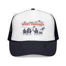 West Virginia Après-ski Trucker Hat — Foam Mesh Cap-1