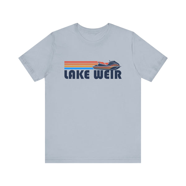 Lake Weir, Florida T Shirt - Retro Jetski PWC Graphic Tee