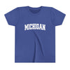 Michigan Youth Graphic Tee - Kids T Shirt
