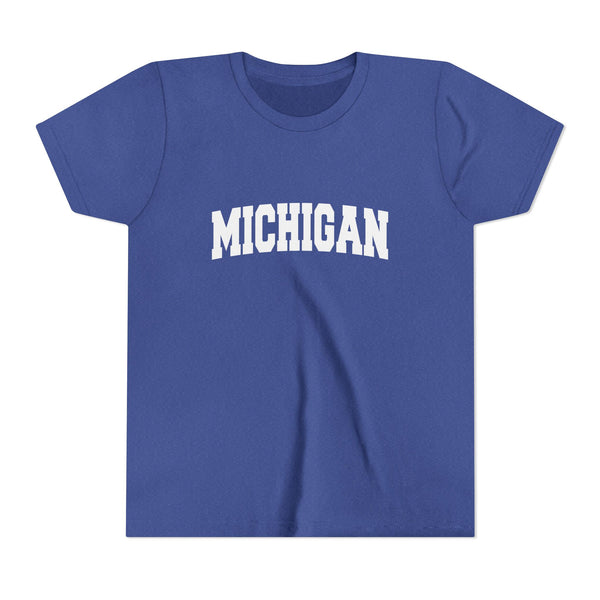 Michigan Youth Graphic Tee - Kids T Shirt