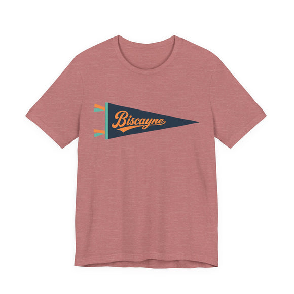 Biscayne National Park Pennant T-Shirt — Vintage Camp Flag Tee