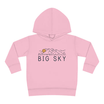 Buy pink Big Sky, Montana Toddler Hoodie - Unisex Big Sky Toddler Sweatshirt