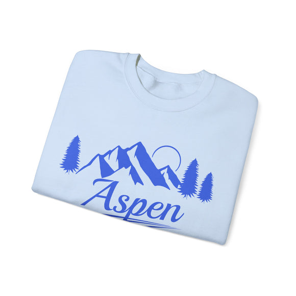 Aspen, Colorado Sweatshirt - Unisex Mountain Aspen Sweatshirt