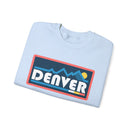 Denver, Colorado Sweatshirt - Mountain Graphic Crewneck-19