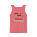 Sandpoint, Idaho Tank Top Unisex - Pontoon Boat - Comfort Colors - 100% Cotton-5