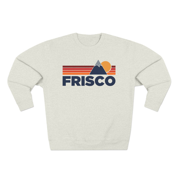 Premium Frisco, Colorado Mountain Lines Graphic Sweatshirt