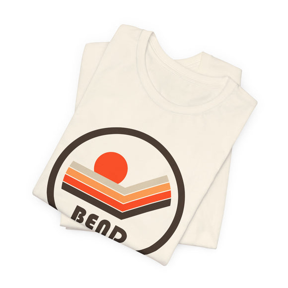 Bend, Oregon T-Shirt - Sunset Mountain Graphic Tee