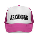 Arkansas Retro Collegiate Style Trucker Hat-7