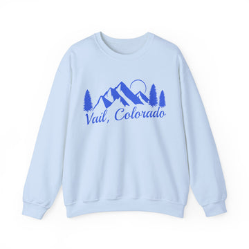 Vail, Colorado Sweatshirt - Unisex Mountain Vail Sweatshirt - 0