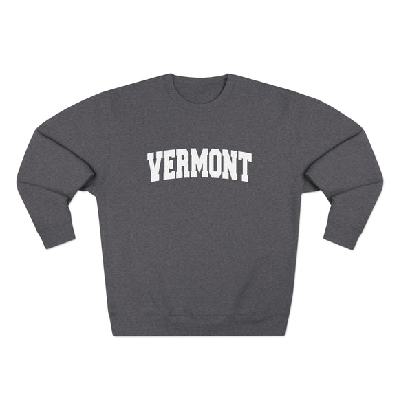 Premium Vermont Retro Graphic Sweatshirt