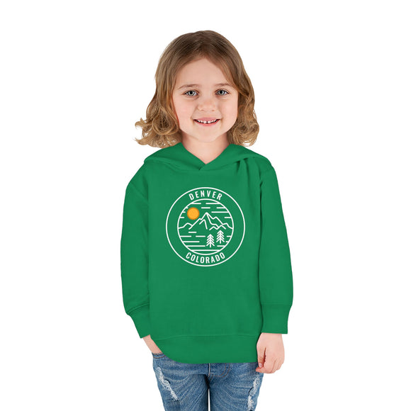 Denver, Colorado Toddler Hoodie - Unisex Denver Toddler Sweatshirt
