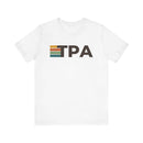 Tampa, Florida tee - TPA t shirt retro stripes-2